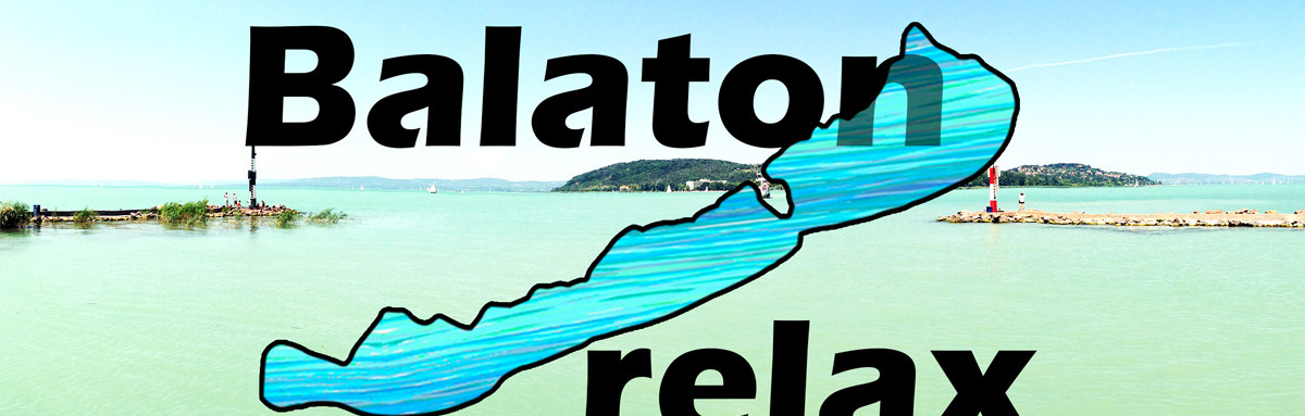 Relax Balaton tó logó